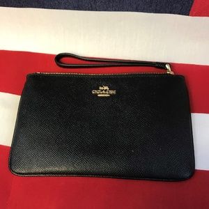 Coach Clutch Purse Black